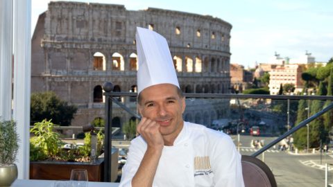 Giuseppe Di Iorio, creativity and Mediterranean flavours at the Colosseum
