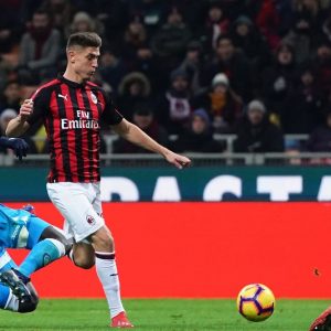 Milan, Piatek devastante: due gol e Napoli fuori dalla Coppa Italia