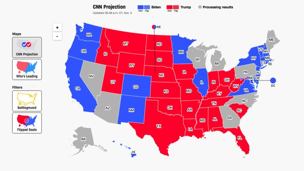 Elezioni Usa: Ecco Gli Scenari Dopo Il Voto E L'incognita Corte Suprema ...