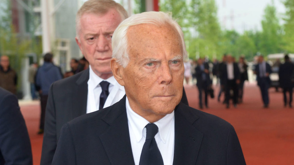 Giorgio armani hotsell net worth