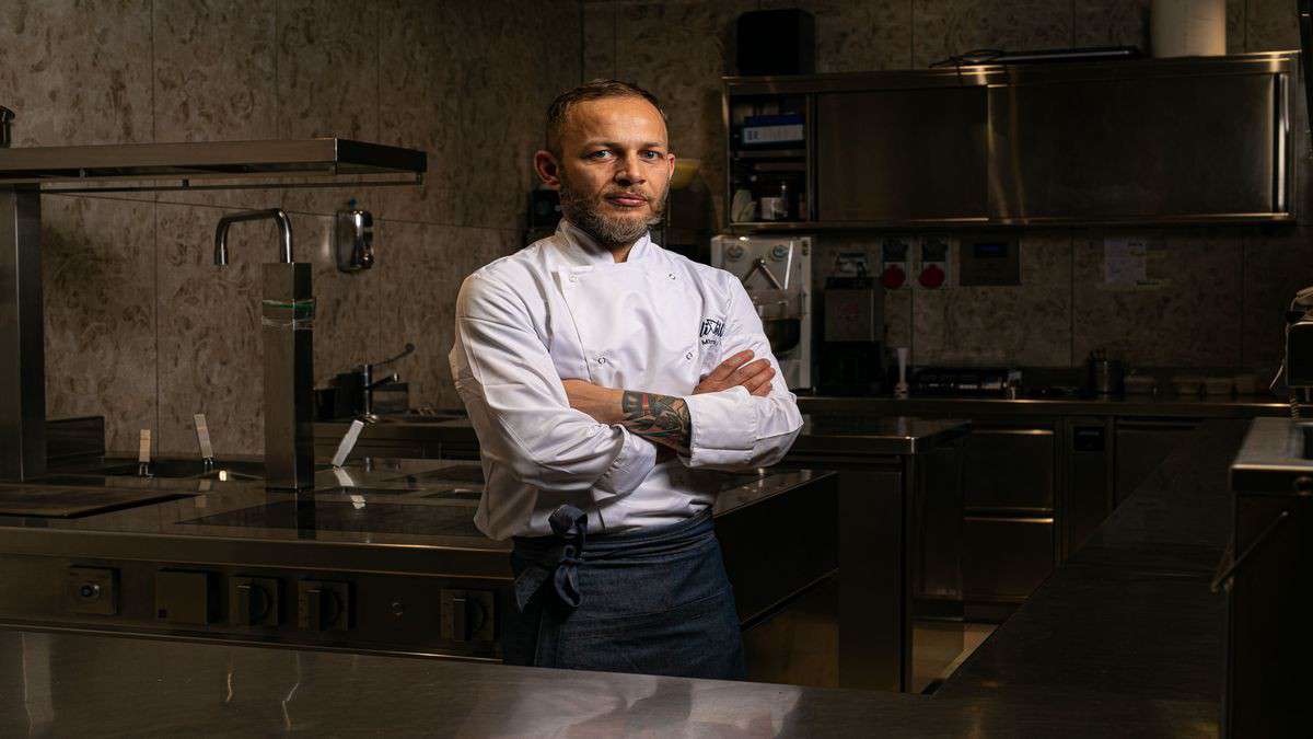Chef Mirko De Mattia del ristorante Livello 1 a Roma