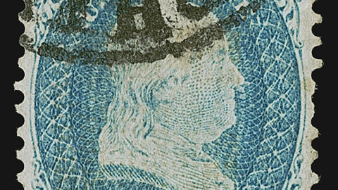 Collezionismo: una delle due copie del famoso francobollo Grill “Z” da un centesimo del 1868 in asta con una stima di 4-5 milioni