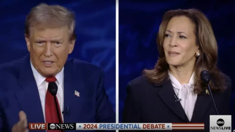 Dibattito Harris-Trump, la Borsa prezza il trionfo di Kamala e i sondaggi confermano: “È lei la vincitrice”