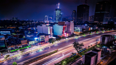 Giacarta, capitale dell'Indonesia