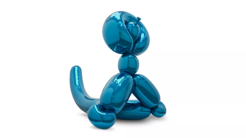 Jeff Koons, l’opera Ballon Monkey Blu in asta da Christie’s. Mercato dell’arte contemporanea in cerca di rilancio