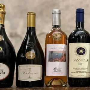 Guida dei vini Veronelli: tra i migliori assaggi dell’anno Giulio Ferrari riserva del Fondatore 2015, Sassicaia 2021 e Costa d’Amalfi Rosato 2023