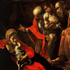 Caravaggio con l’opera “Adorazione dei Pastori” inaugura il genere della Natività Povera