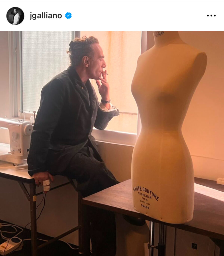 John Galliano Insta