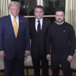 Notre Dame: incontro Trump, Macron, Zelensky. The Donald: “Il mondo sembra un po’ impazzito”