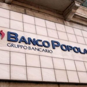Borsa, Banco Popolare: Consob vieta oggi e domani vendite allo scoperto