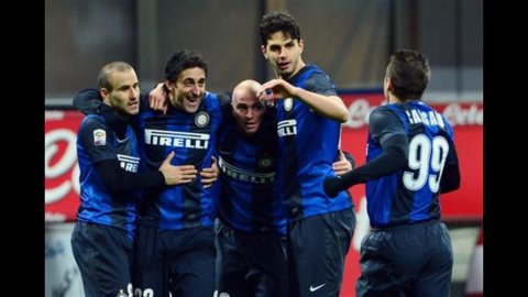 L’Inter risorge con Milito, 3-1 al Chievo