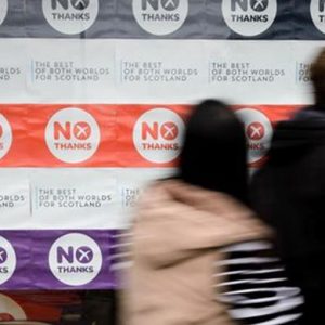 Referendum Scozia: in vantaggio i No negli ultimi sondaggi