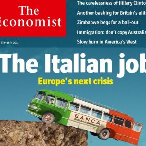 L’Economist vota NO, Renzi ribatte: “L’Europa ci vuole deboli”